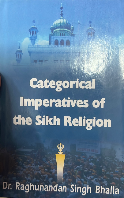 Categorical imperatives of sikh religion 